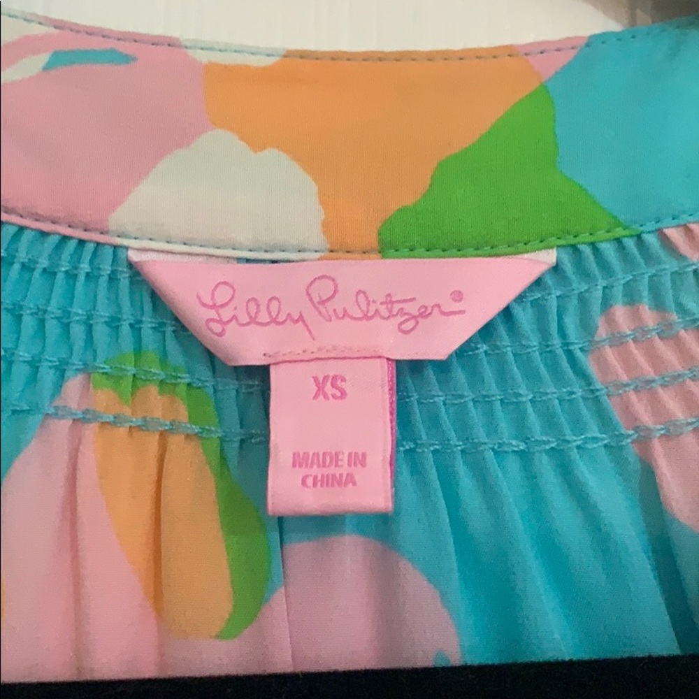 Lilly Pulitzer Essie Silk Top - Picture 2 of 6